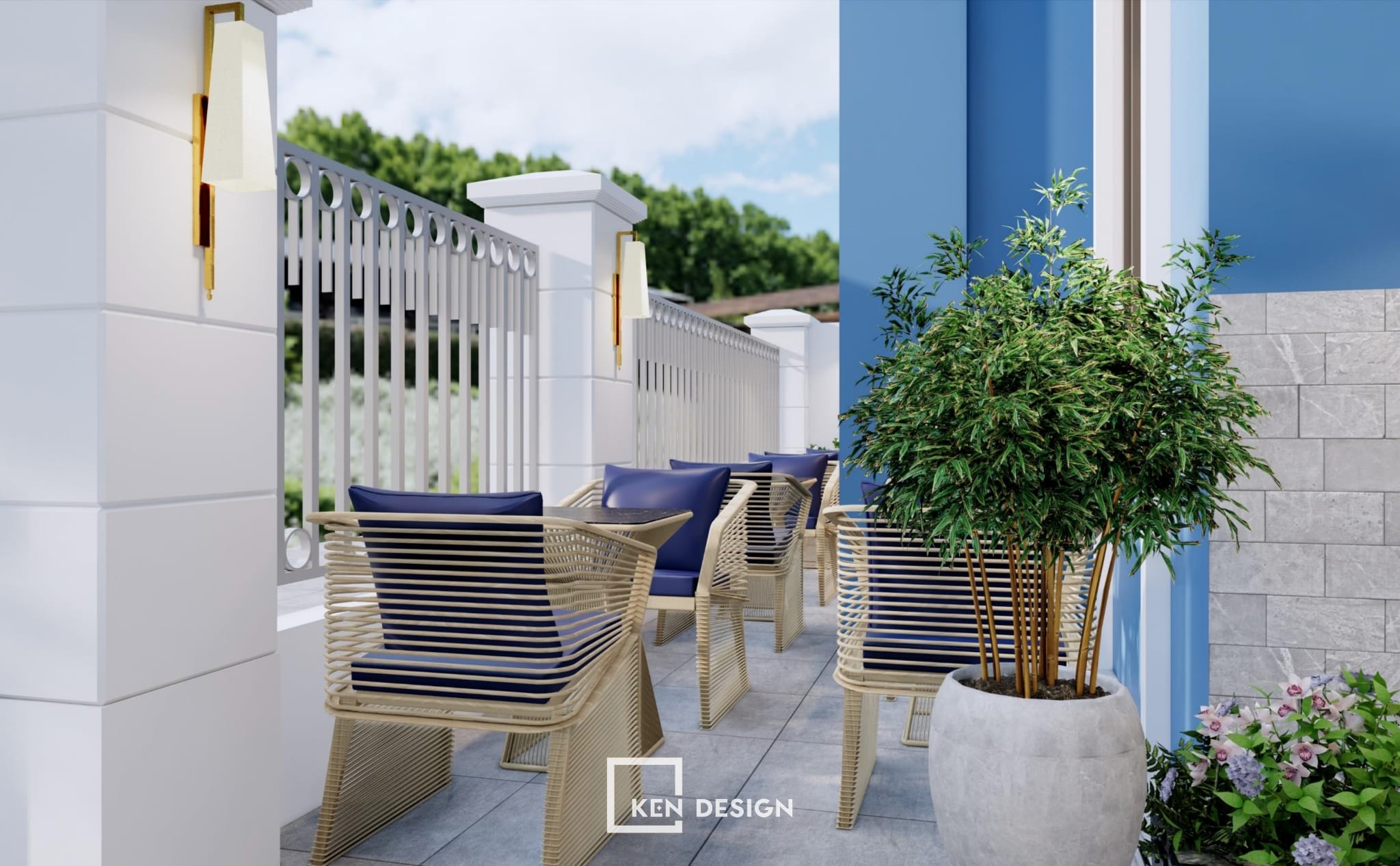 Thiết kế TAX Cafe tại Ocean Park